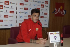 Ximo Navarro en rueda de prensa.