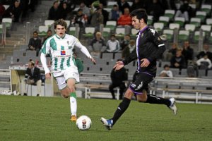 Dubarbier con la camiseta del Córdoba.