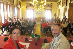 Imagen de la entrega de las resoluciones