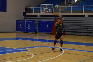 Ferrera en un entrenamiento.