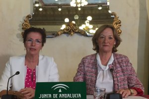 Gracia Fernández y Carmen Ortiz.