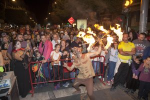 Una edición anterior de la Noche en Negro.