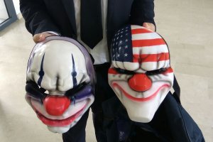 Caretas intervenidas por la Policía Local.