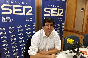 Juan Marín, portavoz de Ciudadanos en el Parlamento de Andalucía.