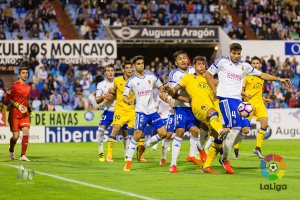 Imagen del último triunfo del Real Zaragoza.