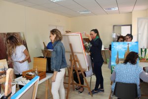 Imagen del taller de pintura