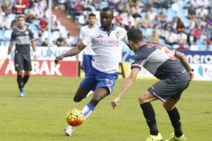 Diamanka, en su etapa en el Zaragoza.