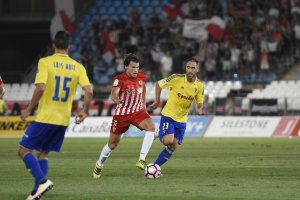Duba se lesionó en el partido ante el Cádiz.