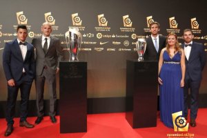 El Almería, en la Gala.