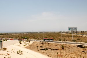 Zona de la parcela comercial de El Toyo.