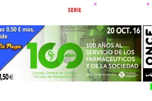 Imagen del boleto conmemorativo de este sorteo