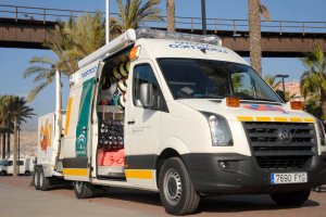 Efectivos del 112 acudieron al lugar del siniestro