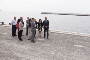 Visita a las instalaciones del puerto