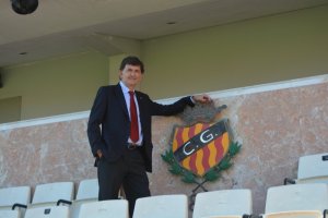 Andreu, presidente del Nástic.