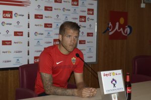 Morcillo en rueda de prensa.