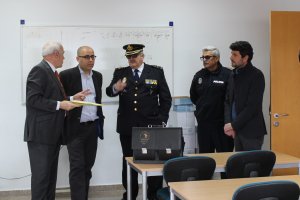 Visita de responsables de documentación del Ministerio del Interior a Huércal Overa