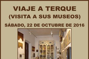 Cartel anunciador del viaje organizado a Terque.