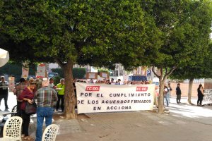 Movilización en la Plaza Vieja