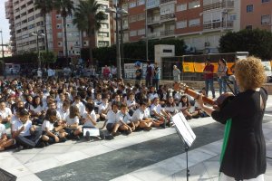 Imagen de la actividad en el Mirador de la Rambla
