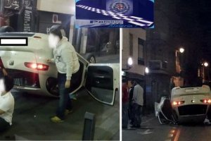 Imagen del accidente