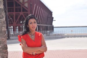 Marta Bosquet, parlamentaria andaluza de Ciudadanos por Almería, y portavoz de la formación naranja en la provincia.