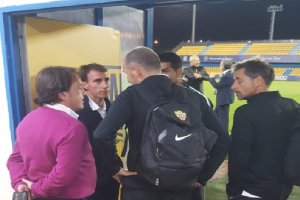 La imagen después del partido.