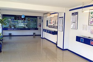 El boleto se ha sellado en la administración Indalo de Roquetas.