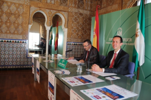 José Fenoy, de Alcer Almería, y José María Martín, delegado de Salud.