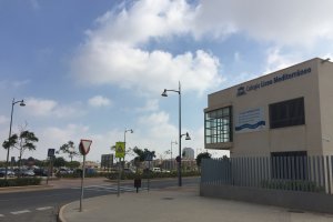 En la zona solo hay ahora un colegio privado, el Liceo Mediterráneo, junto a El Corte Inglés y el Conservatorio.