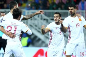 Celebración del 0-1