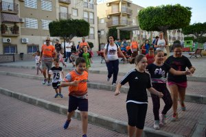 La carrera fue una fiesta.