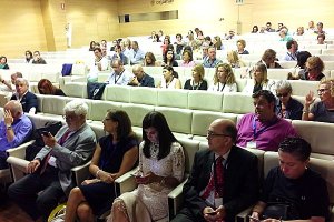 algunos de los asistentes a las jornadas de actualización en vacunas celebrada en Almería.