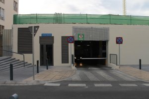 Zona sobre la que se levantará el edificio.