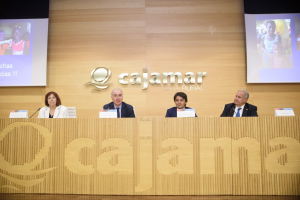 Rosa Mª Zapata, Francisco Giménez, Manuel Guzmán y Francisco Martínez Amo.