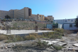 Solar en el que se levantará el Materno Infantil.