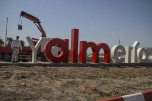 Obras de embellecimiento de la ciudad.