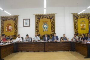 Pleno municipal, celebrado el pasado viernes en el Ayuntamiento de Carboneras.