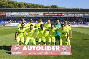 El once UDA en Huesca.