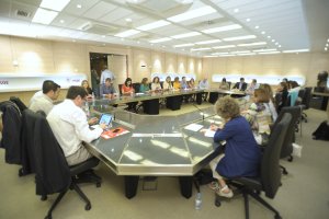 Reunión de la Ejecutiva el pasado lunes.