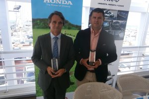 Juanjo Fdez. y Javier Martín, gerentes Honda Fegimotor y Playa Serena.
