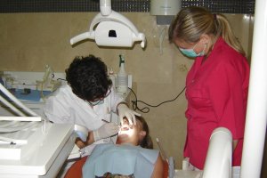 Consulta de un dentista.