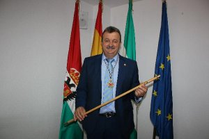 El alcalde de Pulpí, Juan Pedro García.