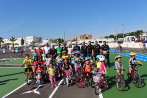 Inauguración de la pista permanente huercalense.