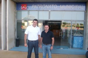 Juanjo Alonso con José María Salmerón.