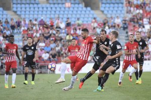Antonio Puertas en una acción del partido del sábado.
