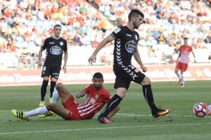 Joaquín en el partido frente al Lugo.