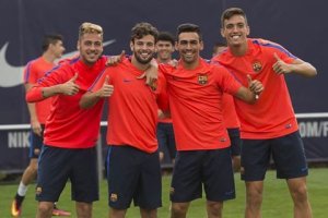 Dani Romera ya está entrenando con el Barça.