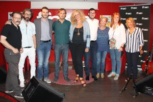 Foto de familia en Fnac Callao de Madrid.