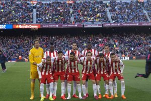 El último once que encajó un 4-0.