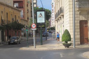 Foto captada el pasado día 12 en la capital